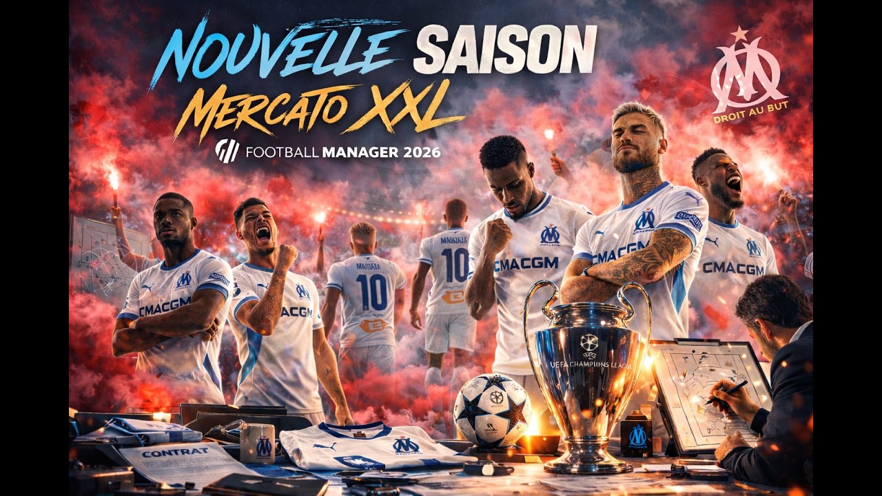 FOOTBALL MANAGER 2026 ! OLYMPIQUE DE MARSEILLE ! EPISODE 24 ! #fm26  #carriere  #om