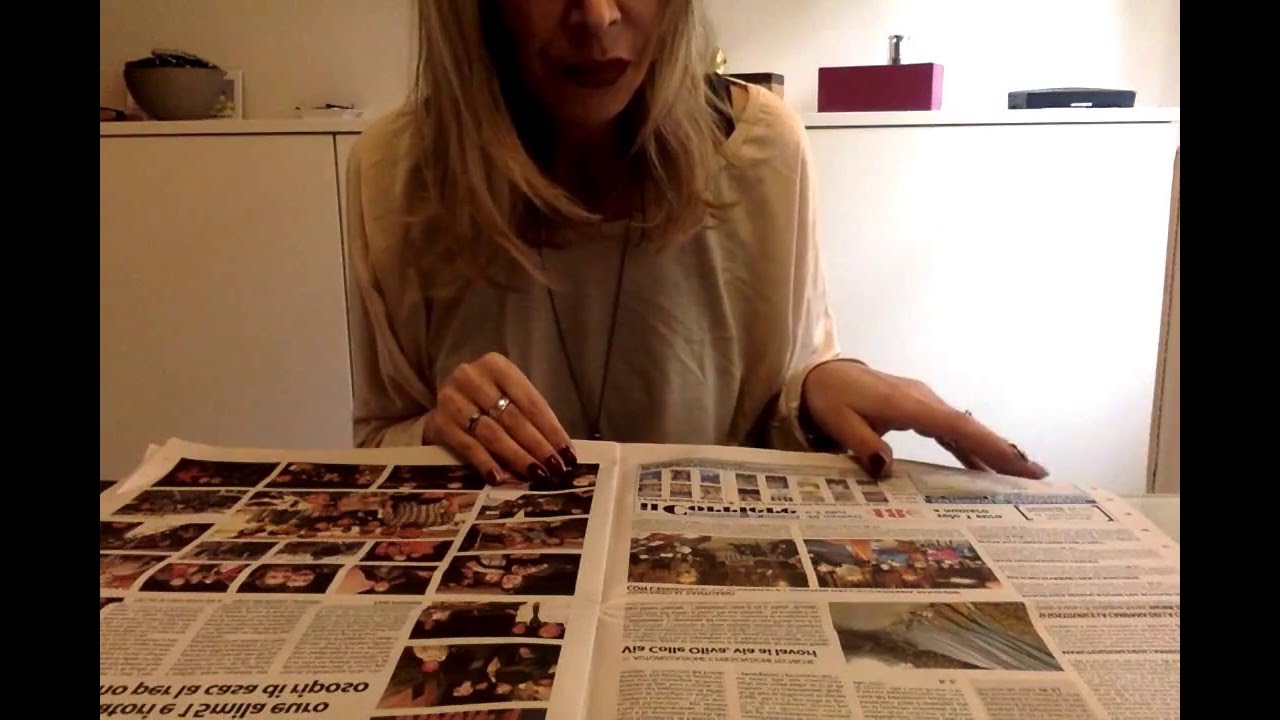 ASMR Turning page largest newspaper WHISPER licking fingers