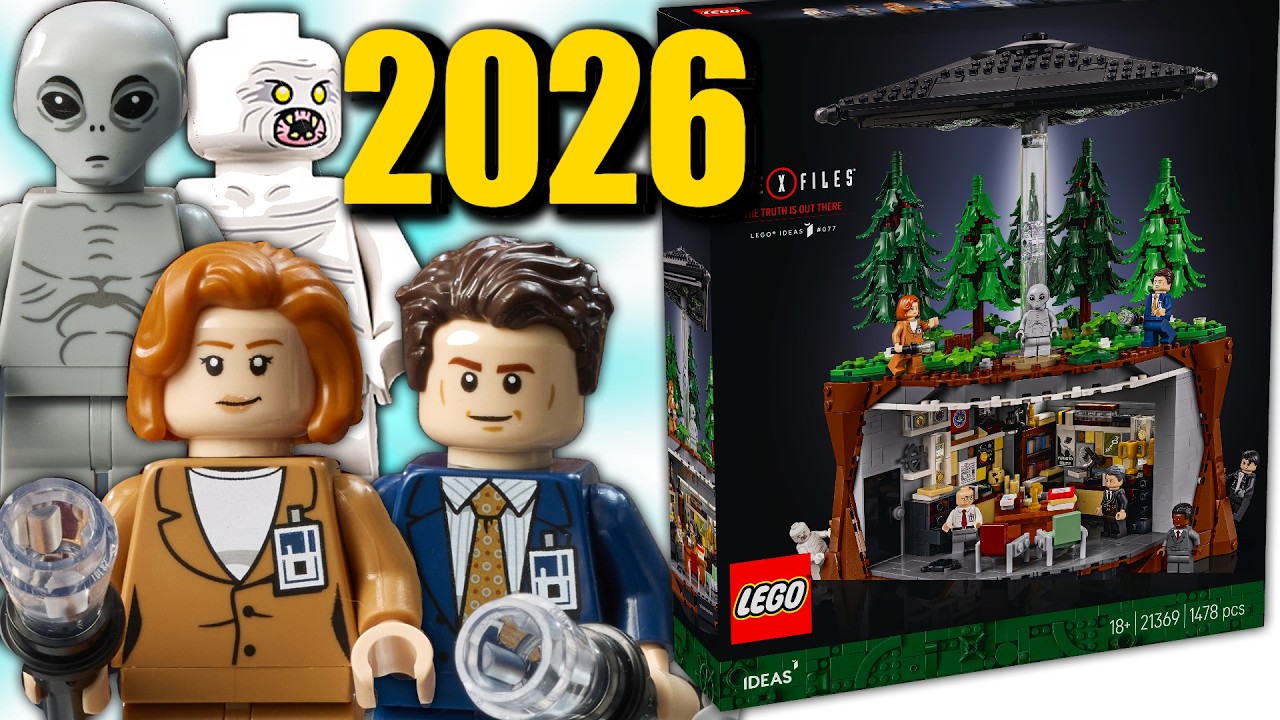 LEGO X Files Sets OFFICIALLY REVEALED!