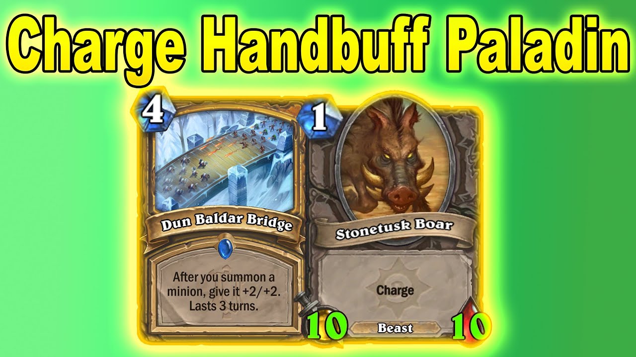 Charge Handbuff Paladin Is Really Good And Cheap To Craft! Castle Nathria Mini-Set | Hearthstone