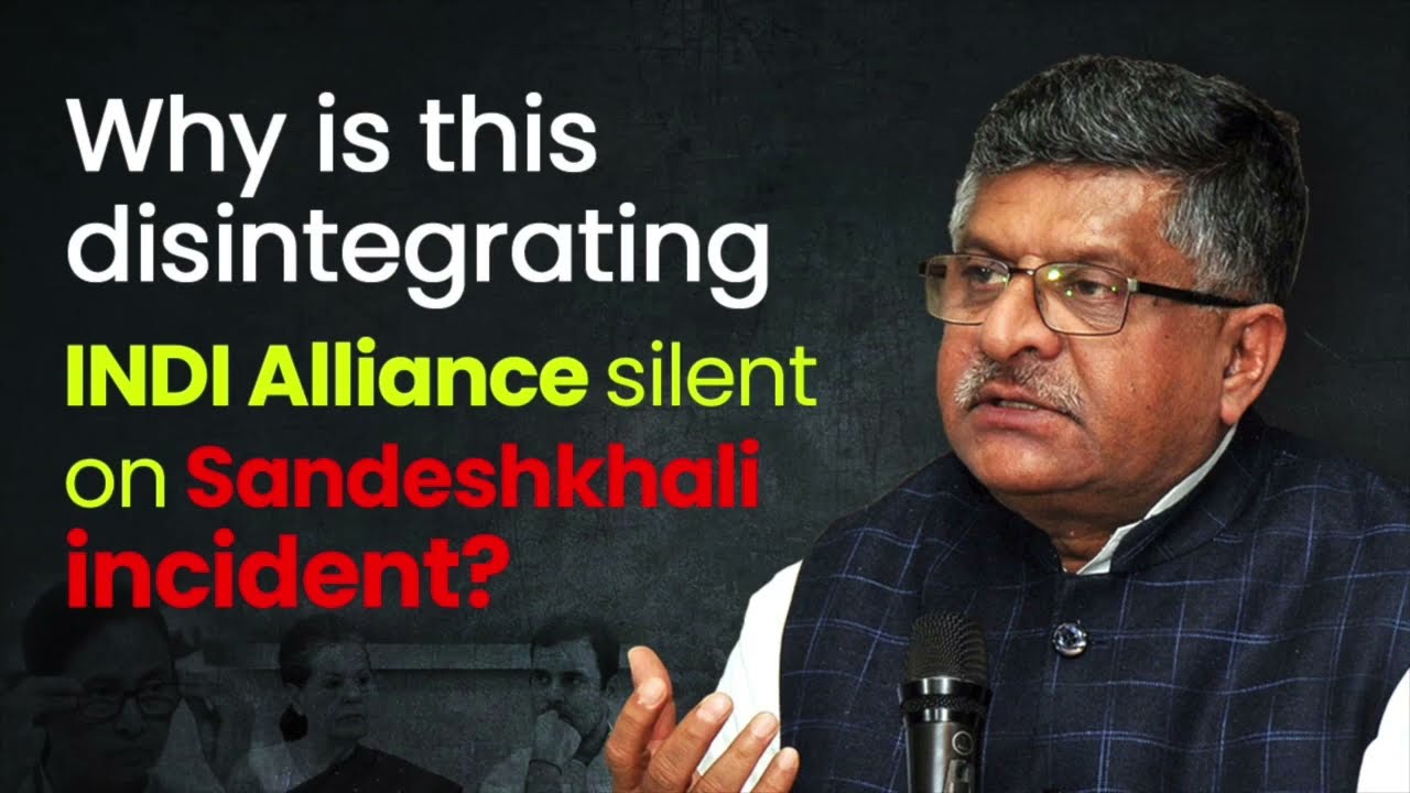 Why are opposition parties silent on the Sandeshkhali incident? | BJP Press