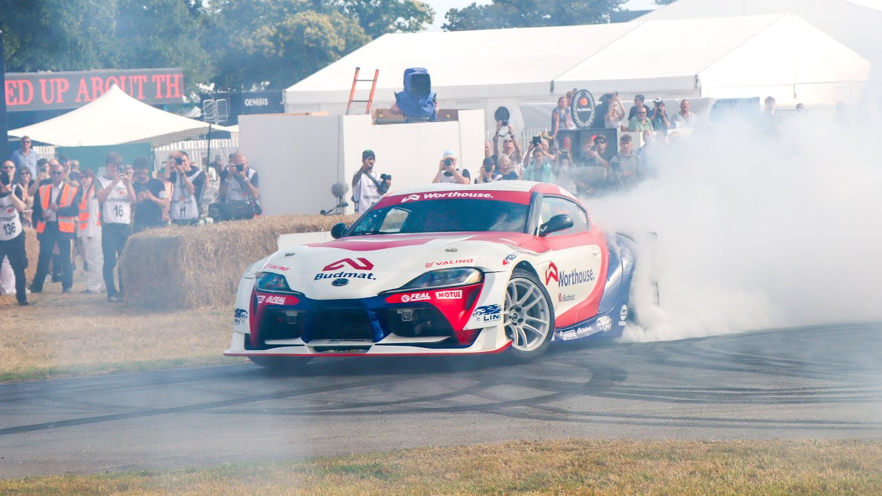 Best of DRIFT ACTION at Goodwood Festival Of Speed 2023 | Mad Mike, Hoonitron S1, LB GTR, ...