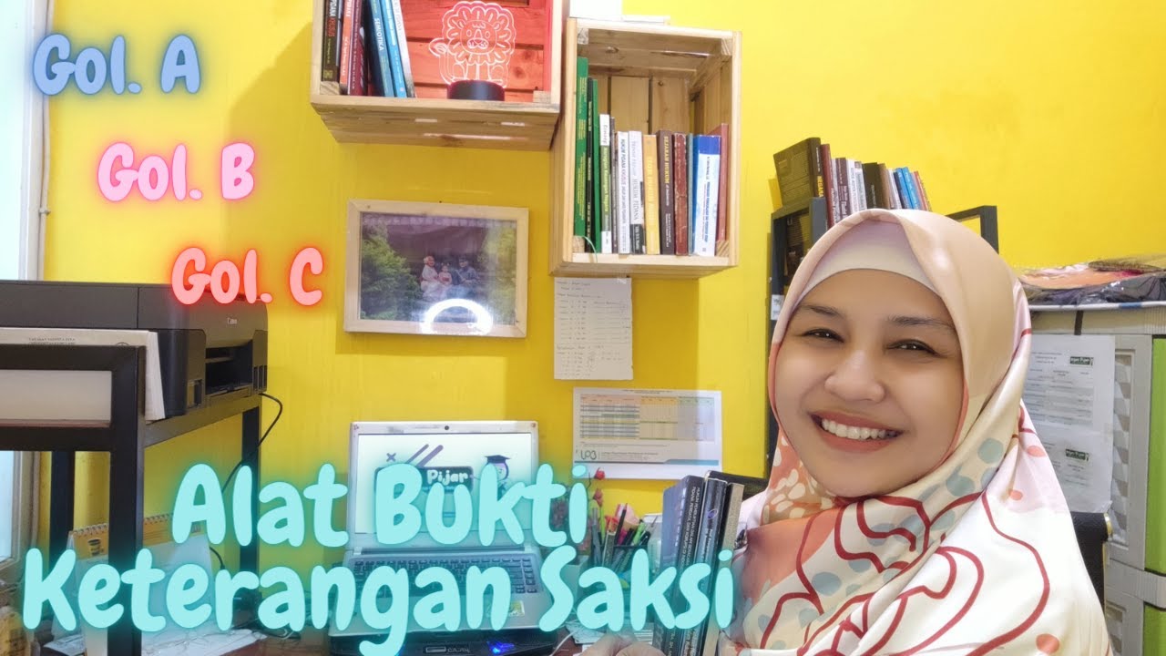 PENTING BANGET!!! KEKUATAN ALAT BUKTI SAKSI