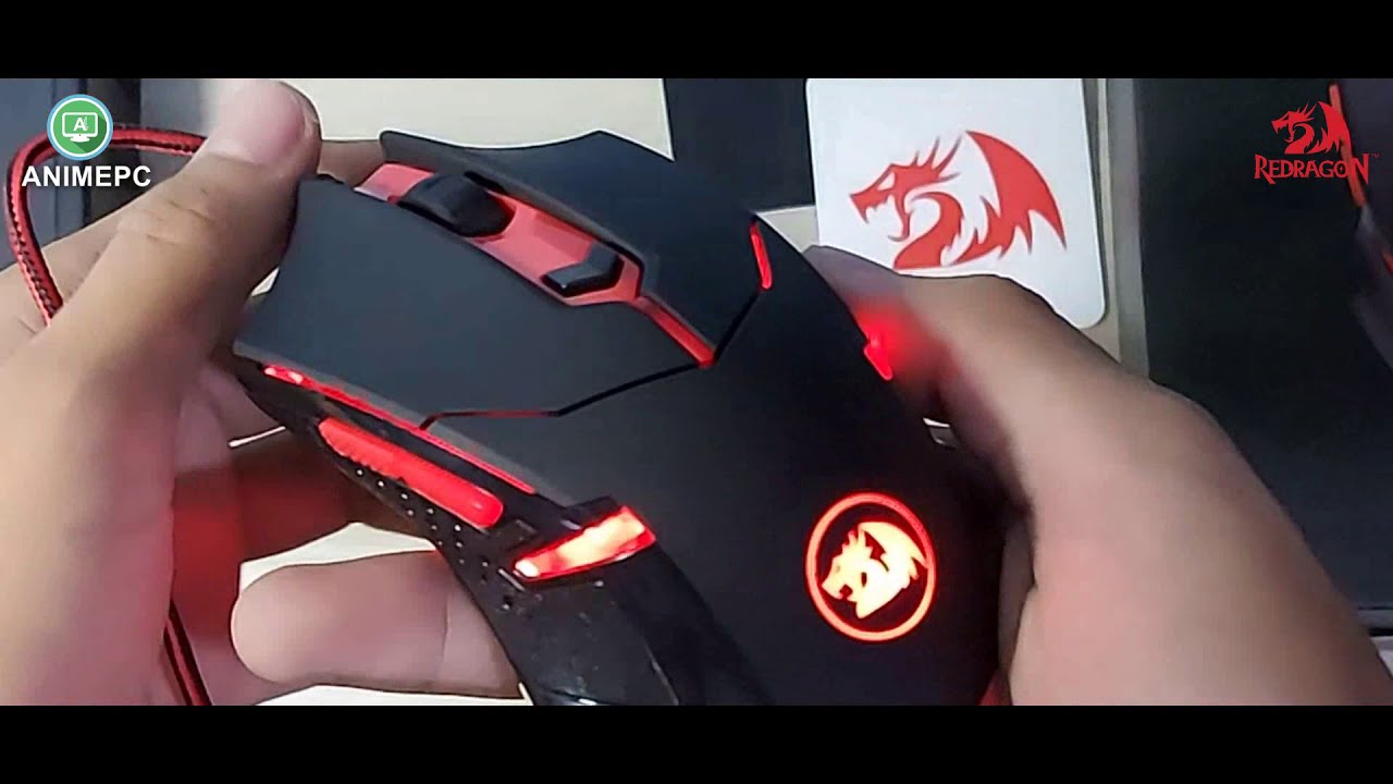 Redragon M601 CENTROPHORUS 3200 DPI Gaming Mouse Unboxing