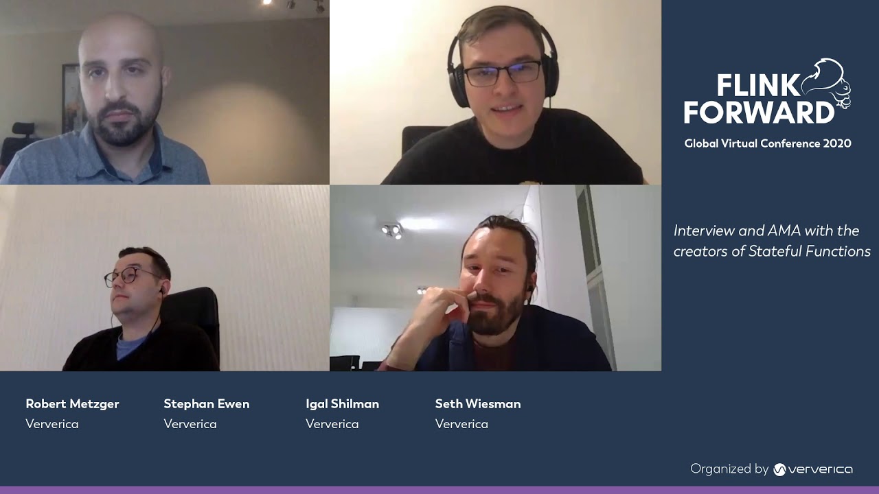 Interview and AMA with the creators of Stateful Functions - Ewen, Metzger, Shilman & Wiesman