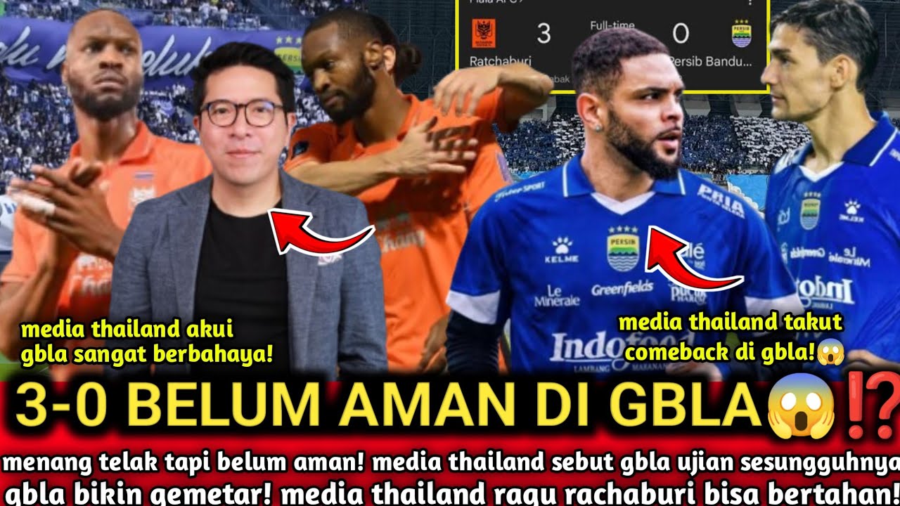 media thailand kaget‼️menang 3-0 tapi rachaburi belum aman di gbla! gbla bisa hancurkan Rachaburi 😱
