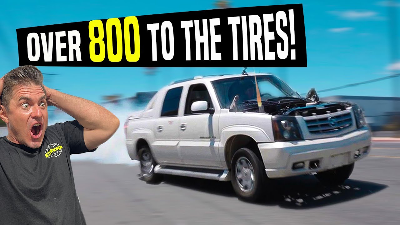 Cheap Turbo Escalade Dyno: Nearly 900ft lbs of Torque!