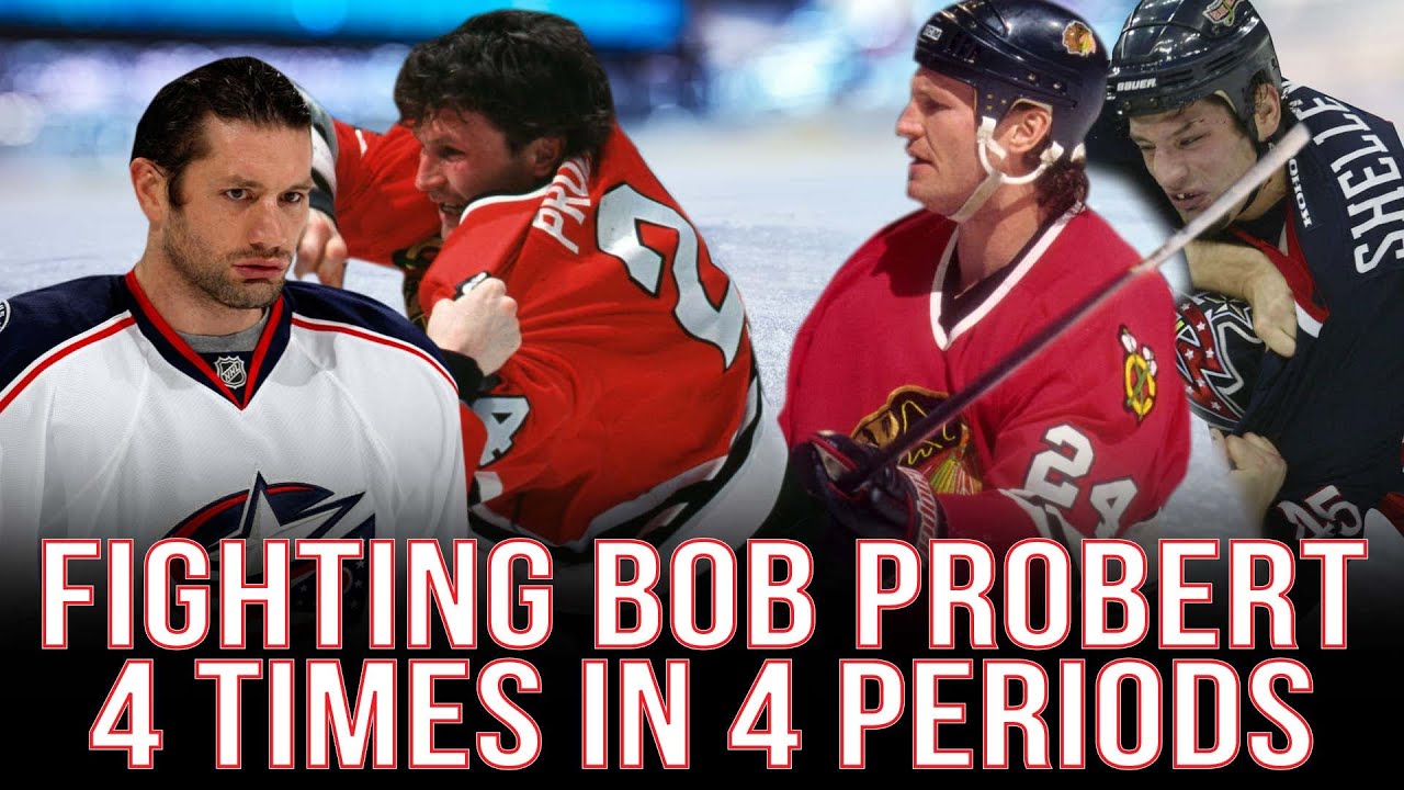 Former NHLer Fought The Legendary Bob Probert FOUR STRAIGHT PERIODS