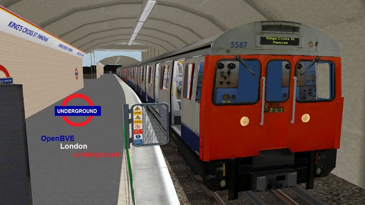 OpenBVE: London underground 