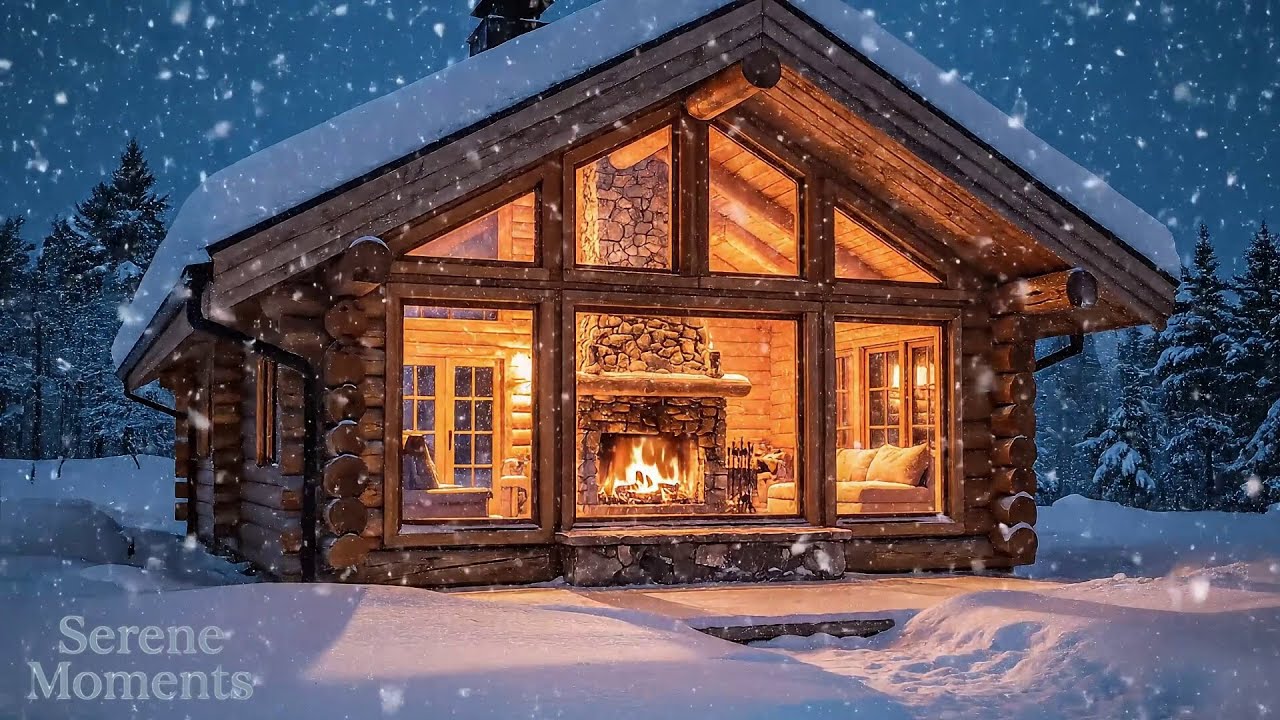 Cozy Winter Vibes | Peaceful Music & Warm Atmosphere