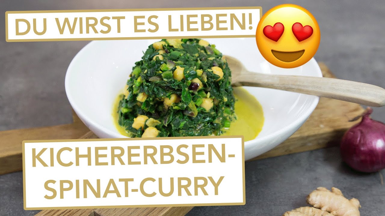 So lecker schmeckt es! Das Kichererbsen-Spinat-Curry| Dr. Petra Bracht