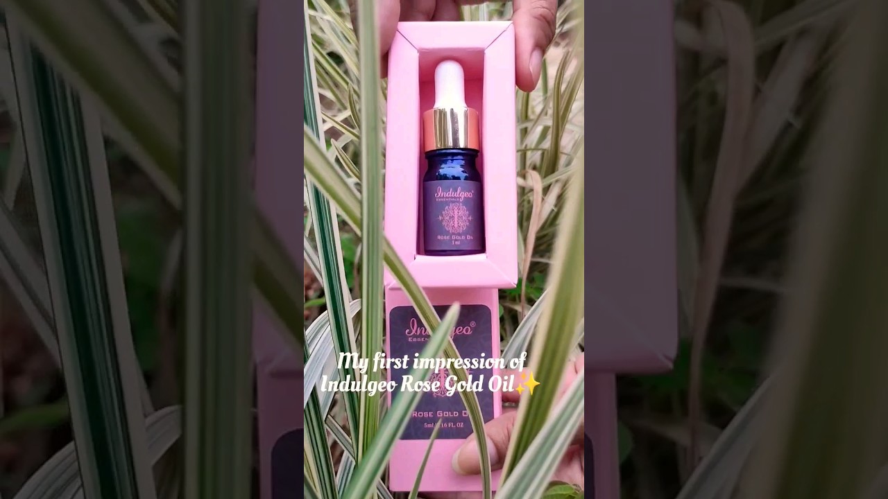 Indulgeo Rose gold oil✨
