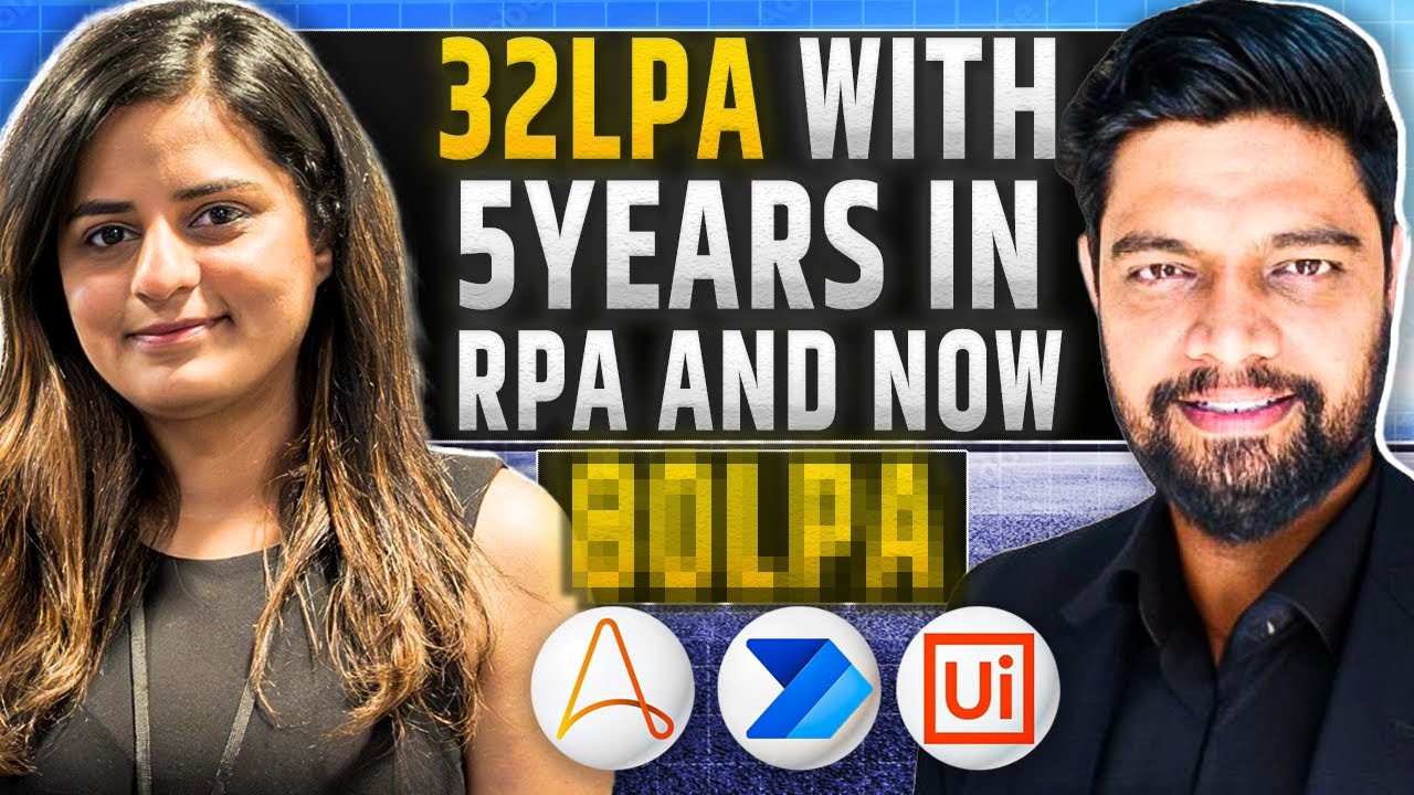 32 LPA with 5 years of Experience in RPA | Automation Podcast with Rashmi 🚀 EP.15