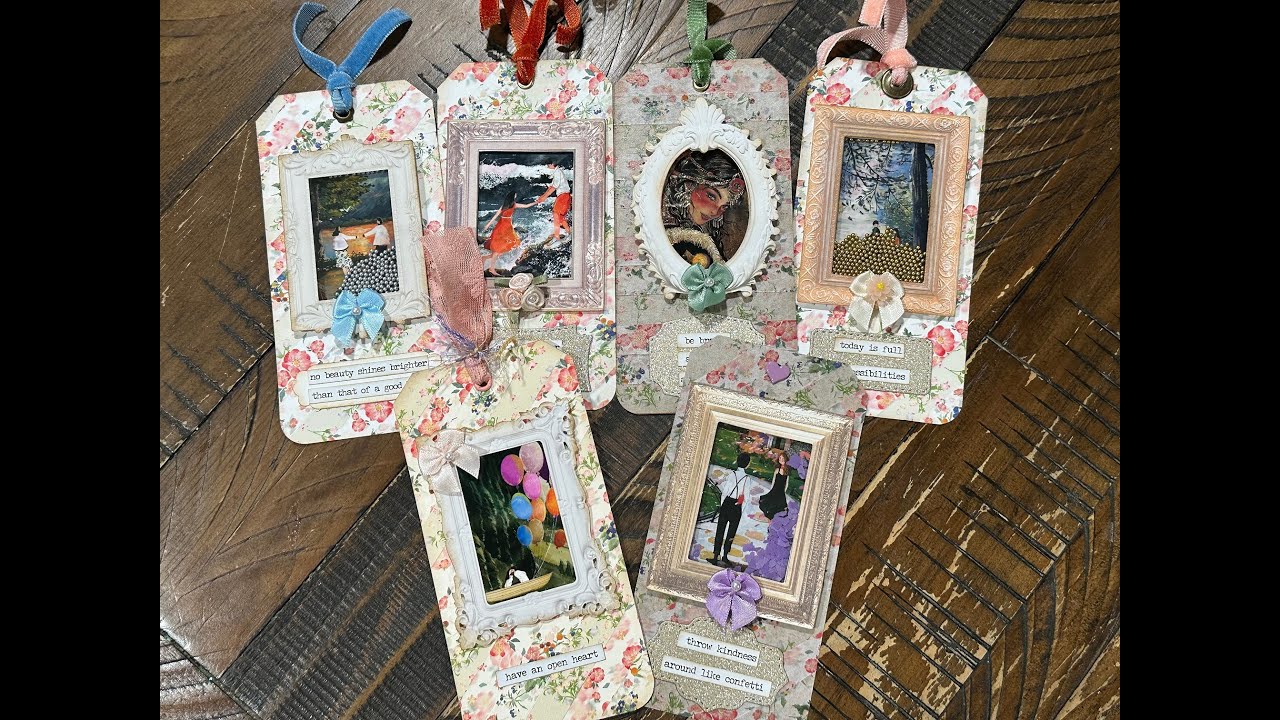 Craft With Me - Shaker Tags - @The Washi Tape Shop