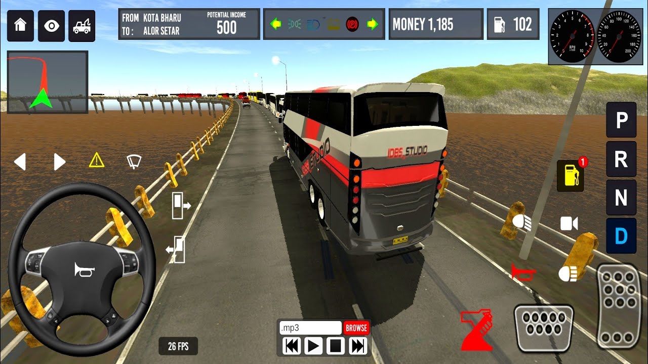 Malaysia Bus Simulator Gameplay #2 - Real Public Transport Simulator - Android Games