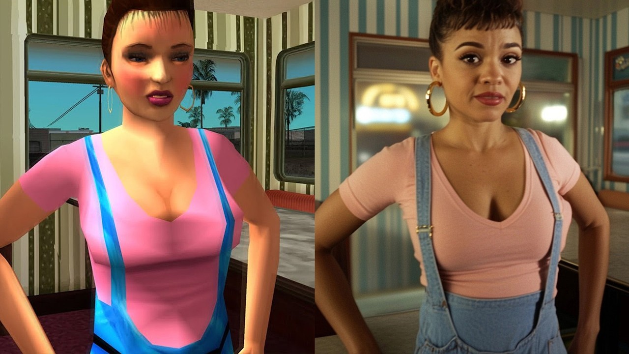 If GTA Vice City was in Real Life | AI Generated