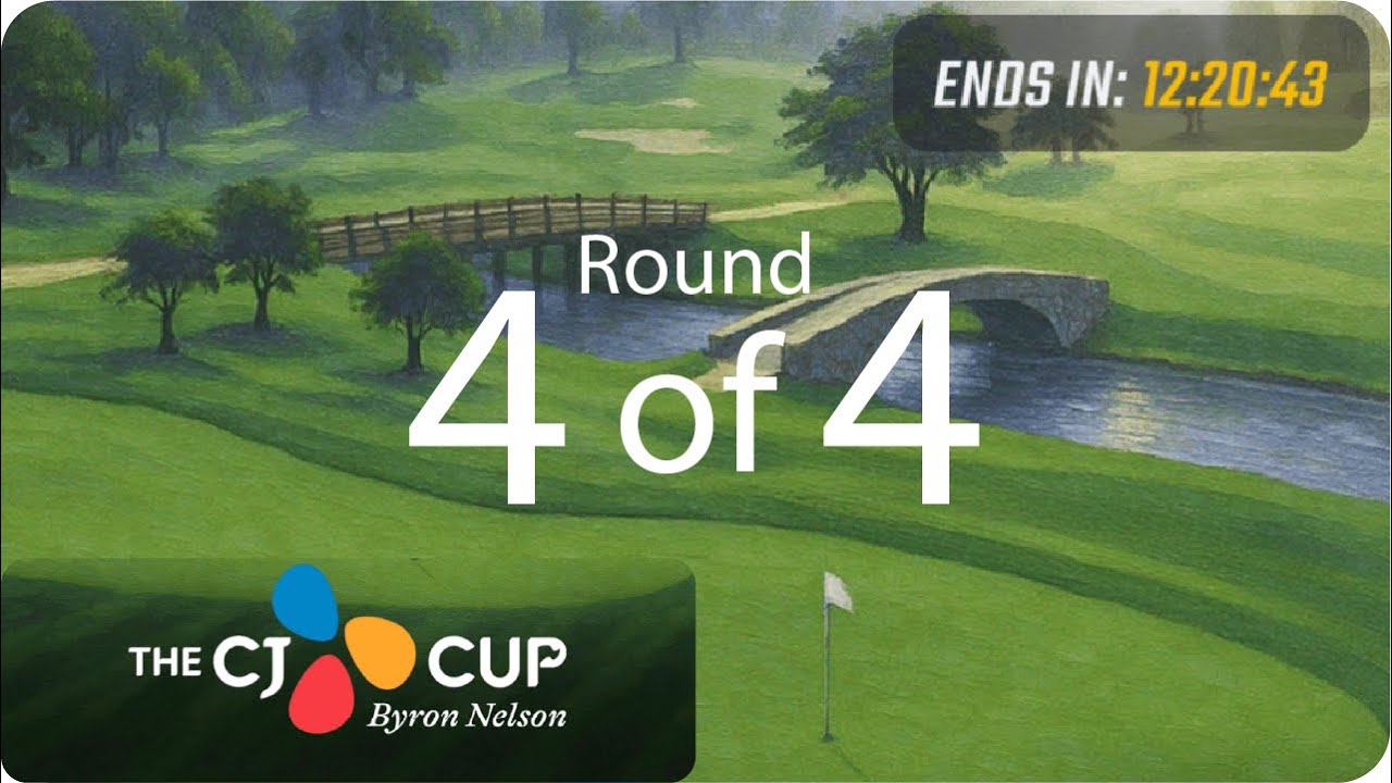 Round 4 of 4 - CJ Cup Byron Nelson Tournament