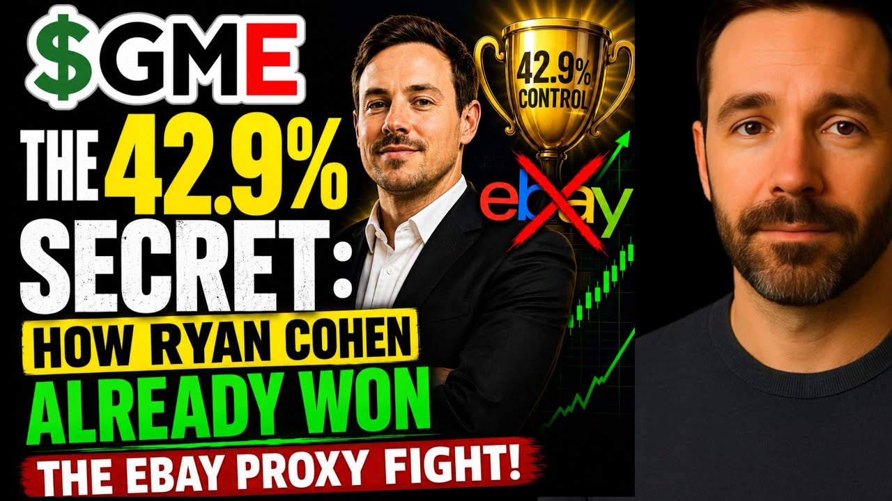 АКЦИИ GME: Секрет 42,9%: Как Райан Коэн уже выиграл прокси-войну в eBay &mdash; АНАЛИЗ АКЦИЙ GAMESTOP