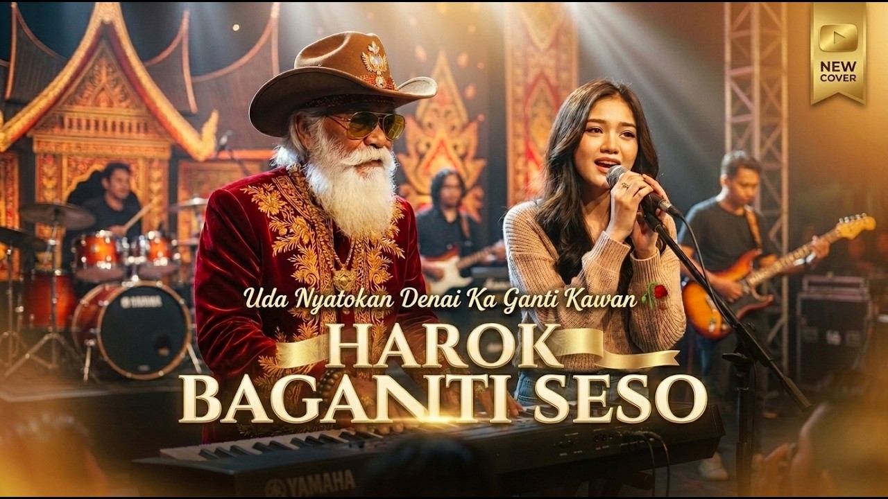 Den Sangko Kok Lai Cinto 💔 HAROK BAGANTI SESO [Cover Vokal Perempuan - Minang AI Studio]