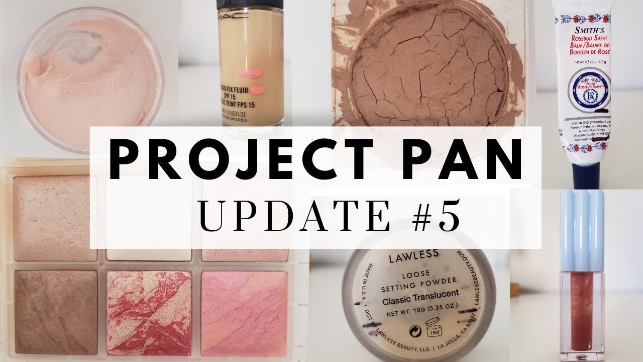 June Project Pan Check-in // Project Pan Update #5 // Makeup i'm using up in 2021