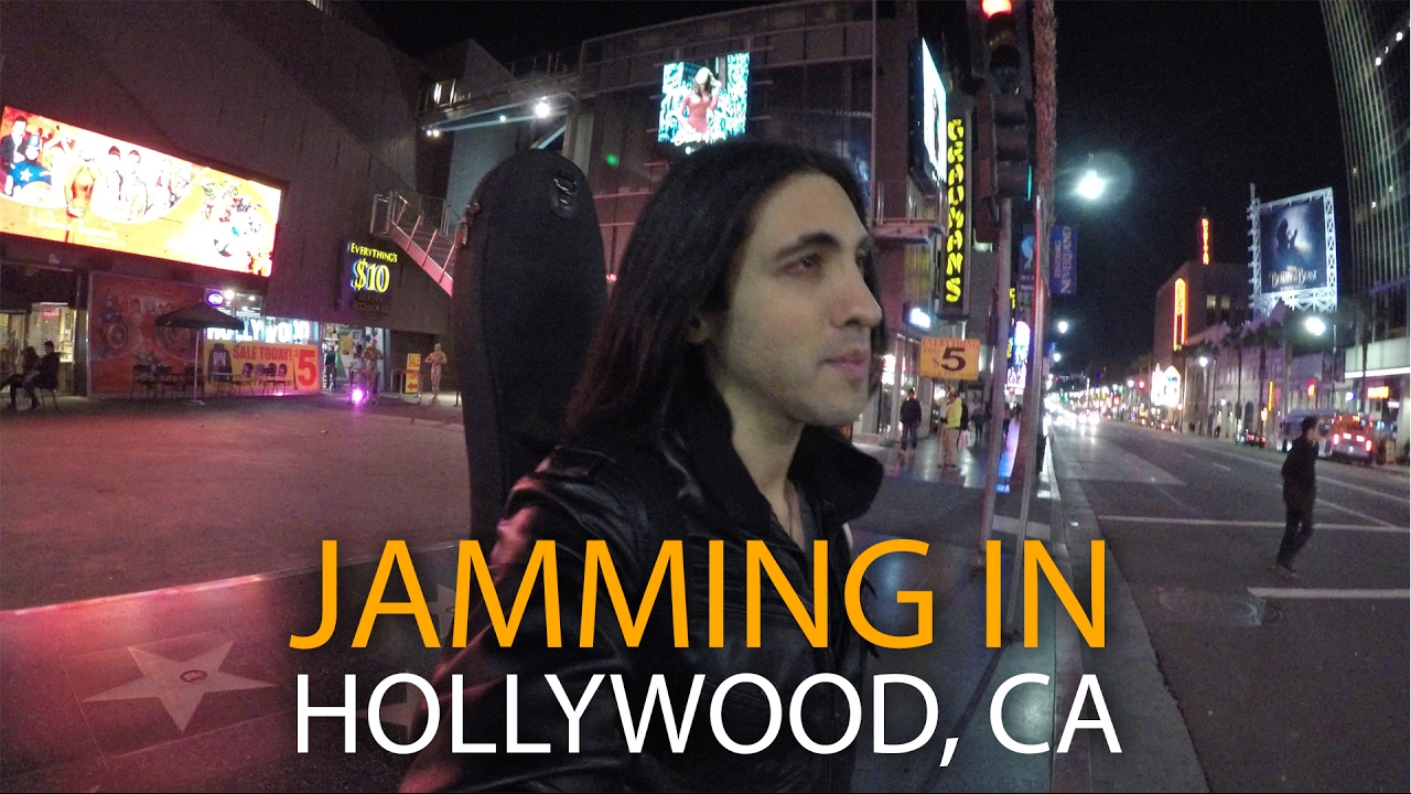 Jamming with Friends at Lucky Strike Live in Hollywood CA - Gig Vlog