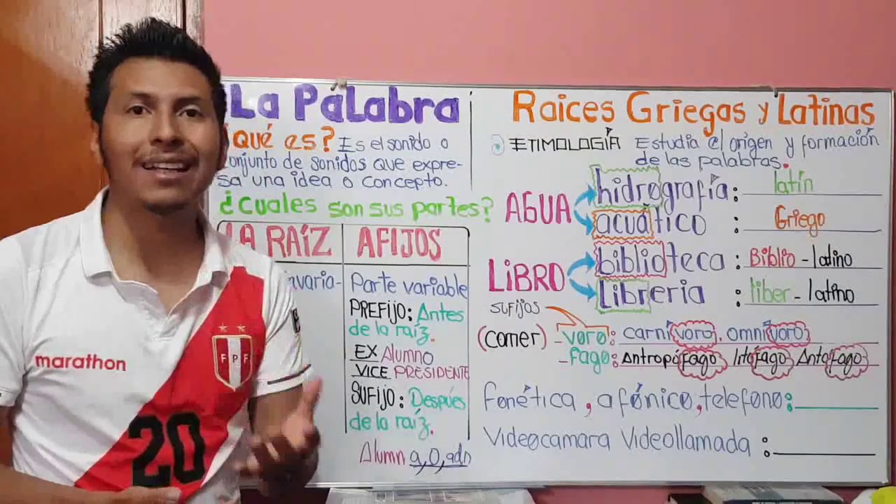 RAÍCES GRIEGAS Y LATINAS