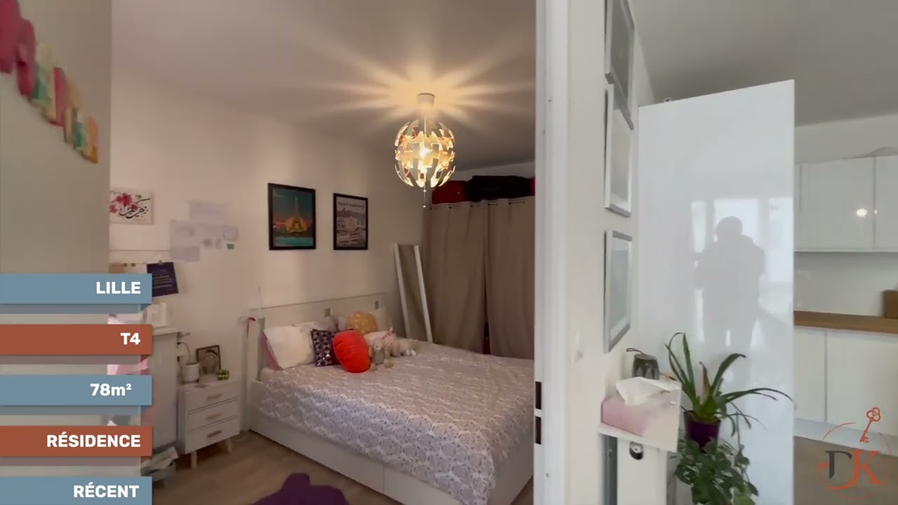 À VENDRE - Appartement T4 à Lille  - Dekerle Immobilier