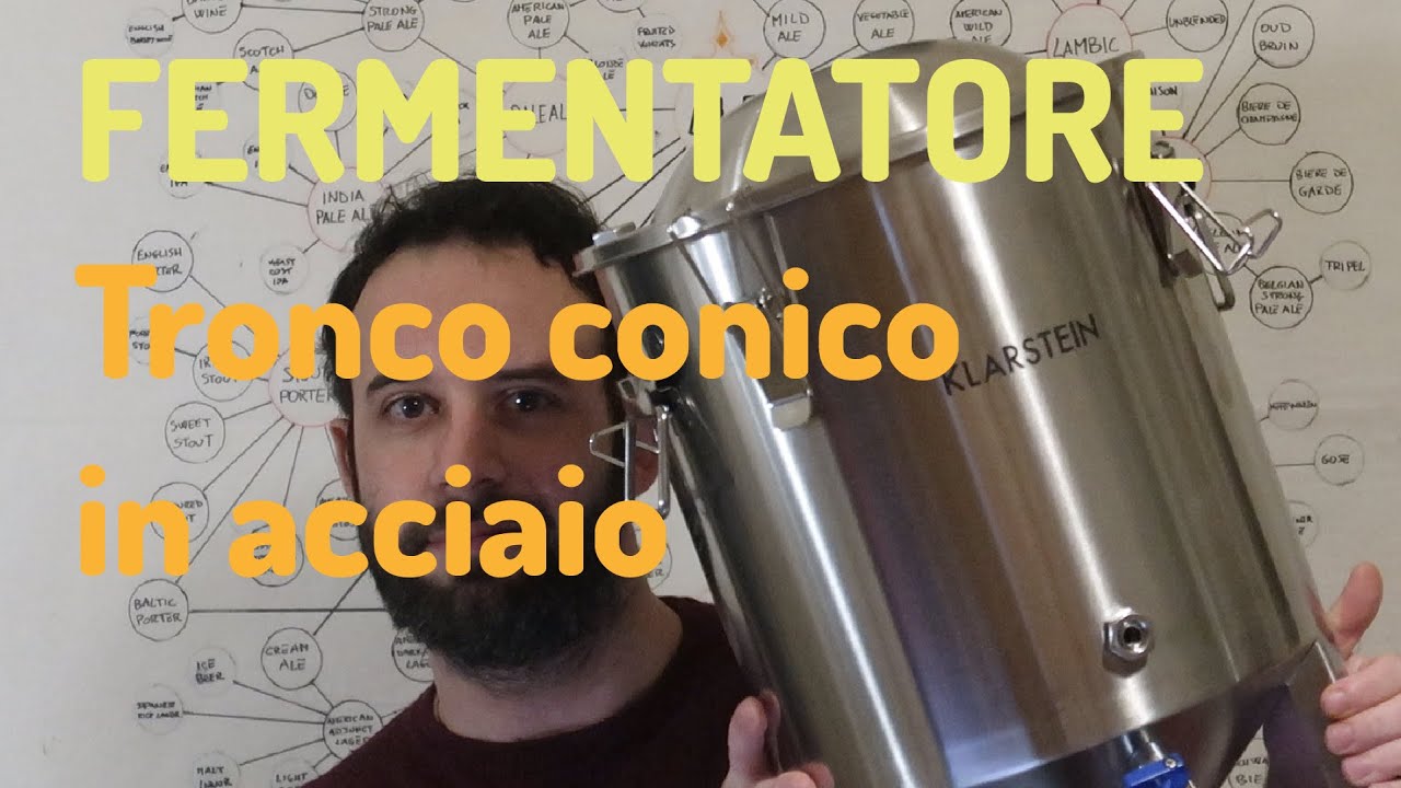 Il nuovo fermentatore in acciaio - perché l'ho scelto - unboxing
