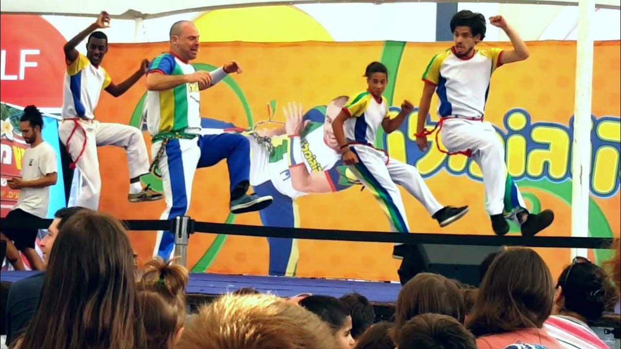COGOMELO CAPOEIRA SHOW OF ISRAEL AT EIN SHEMER