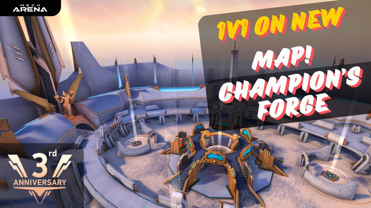 Doing 1v1 on the New CPC Map 💪 | Champion's Forge | Mech Arena | 1v1 Custom