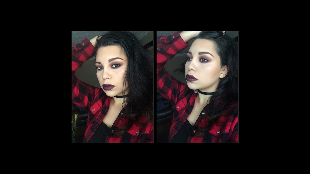90's Inspired Grunge Makeup Tutorial