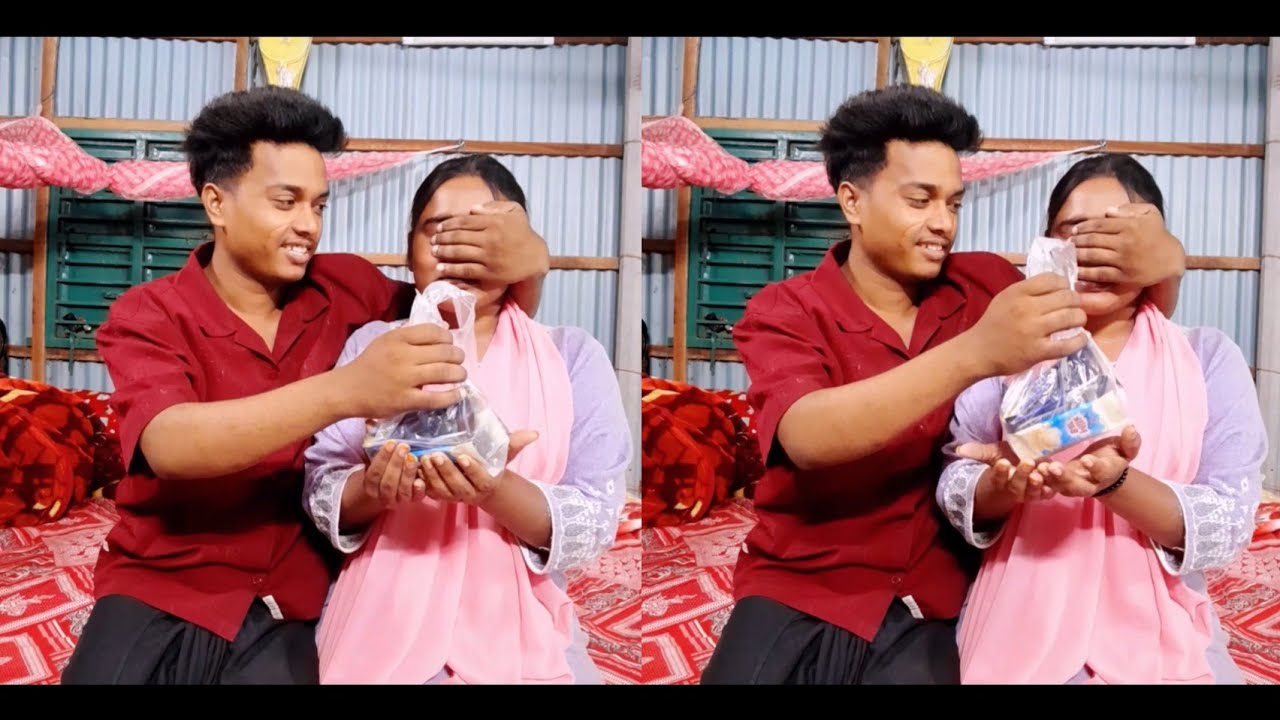 চকলেট ডেতে  রিয়ার স্বামী রিয়াকে অনেক চকলেট গিফট করলো রিয়া  অনেক খুশি দেখুন দর্শক 