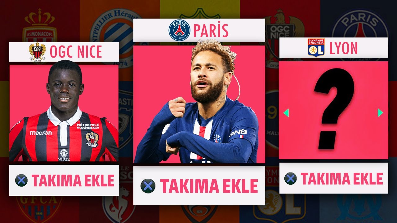 FRANSA LIGUE 1 HER TAKIMDAN 1 OYUNCU ALMA REBUILD CHALLENGE // FIFA 20 KARİYER MODU