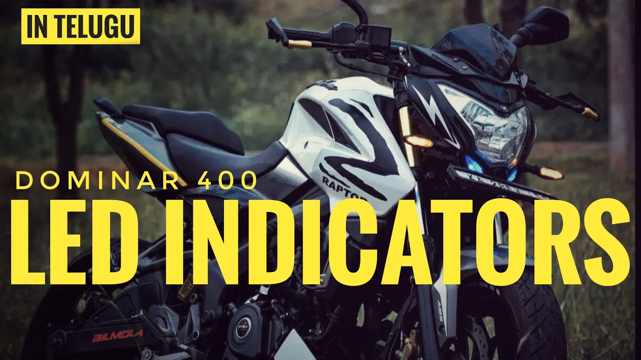 Installing Dominar Indicators In NS200 \NS160\NS125 , In Telugu #NS200Modifications #Telugumotovlogs