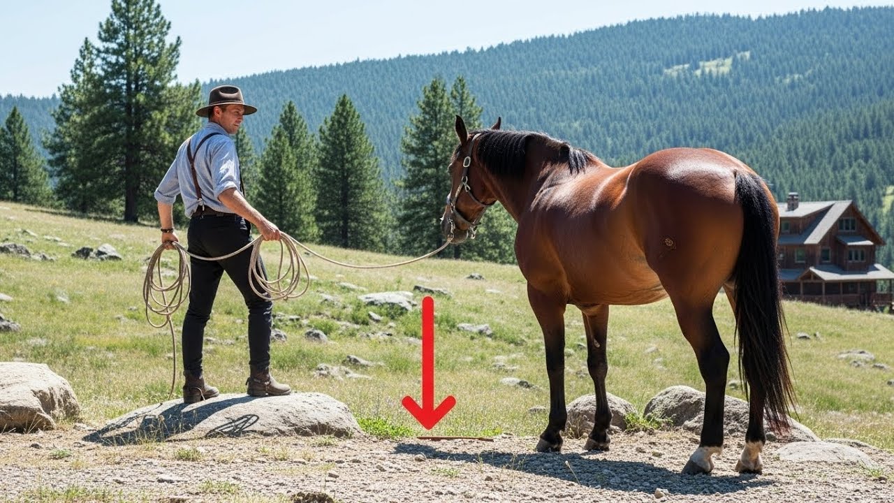 A Wounded Mare Led a Lonely Cowboy to a Remote Shack — What He Found Changed His Life