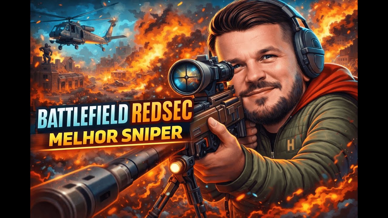 LIVE - BATTLEFIELD 6 REDSEC  – MELHOR SNIPER DO BRAZA ONLINE - (AJUDA  AI !PIX)