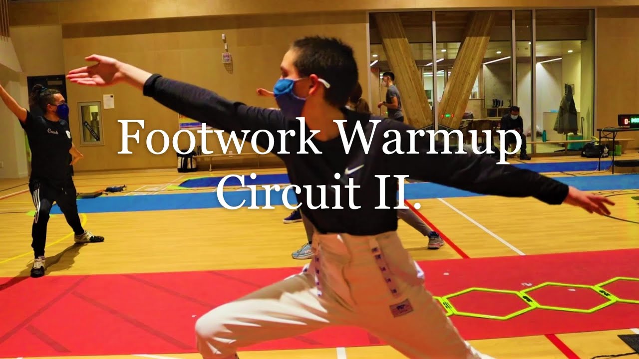 Footwork Warmup Circuit Level II.