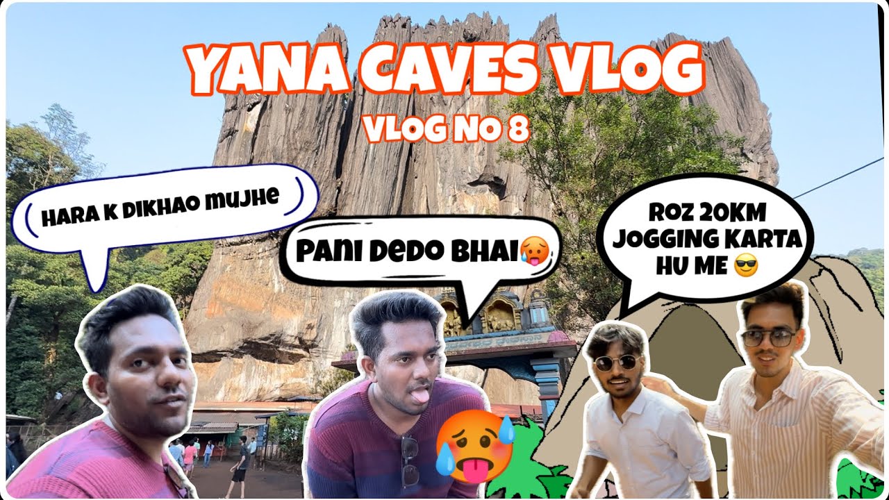 Vlog 08 | Yana Caves Trek 🪨🌿 | Exhausting Walk to Karnataka’s Hidden Wonder