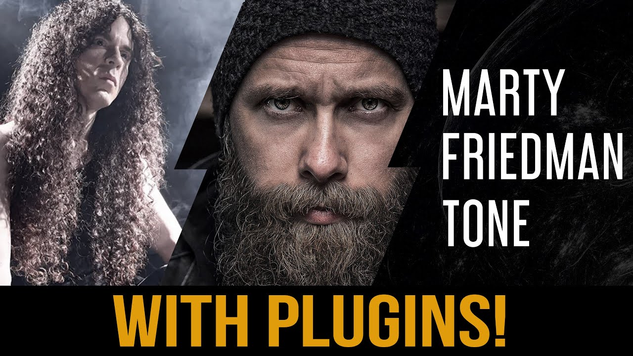 Marty Friedman tone using plugins and impulse responses!