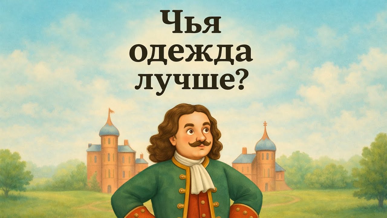 Чья&nbsp;одежда лучше? | Сказки на русском | Аудиосказки для детей | Kazkify