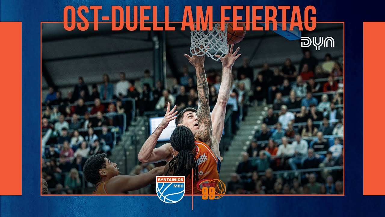 Highlights: SYNTAINICS MBC - NINERS Chemnitz (Saison 2025/26) easyCredit BBL | Dyn