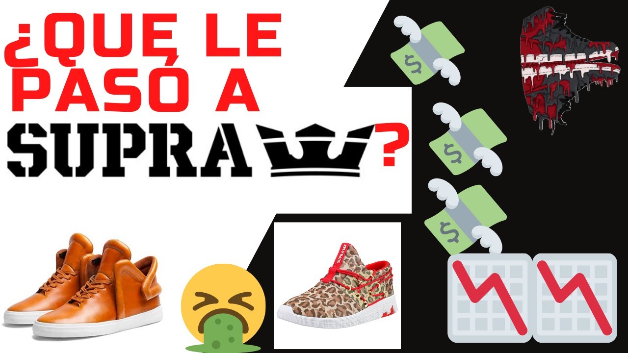 Supra Footwear (desapareció sin dejar rastro)