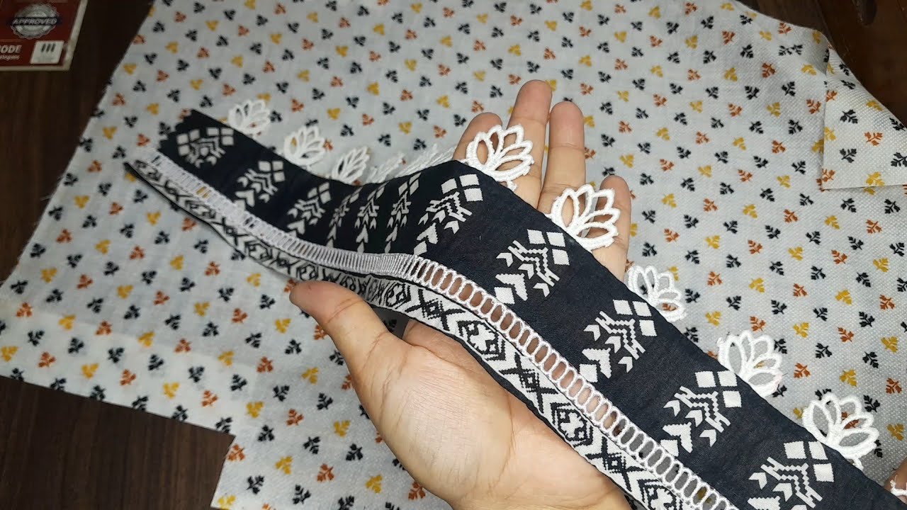 chaak daman New degsin with joint lace || Zahra Fashions