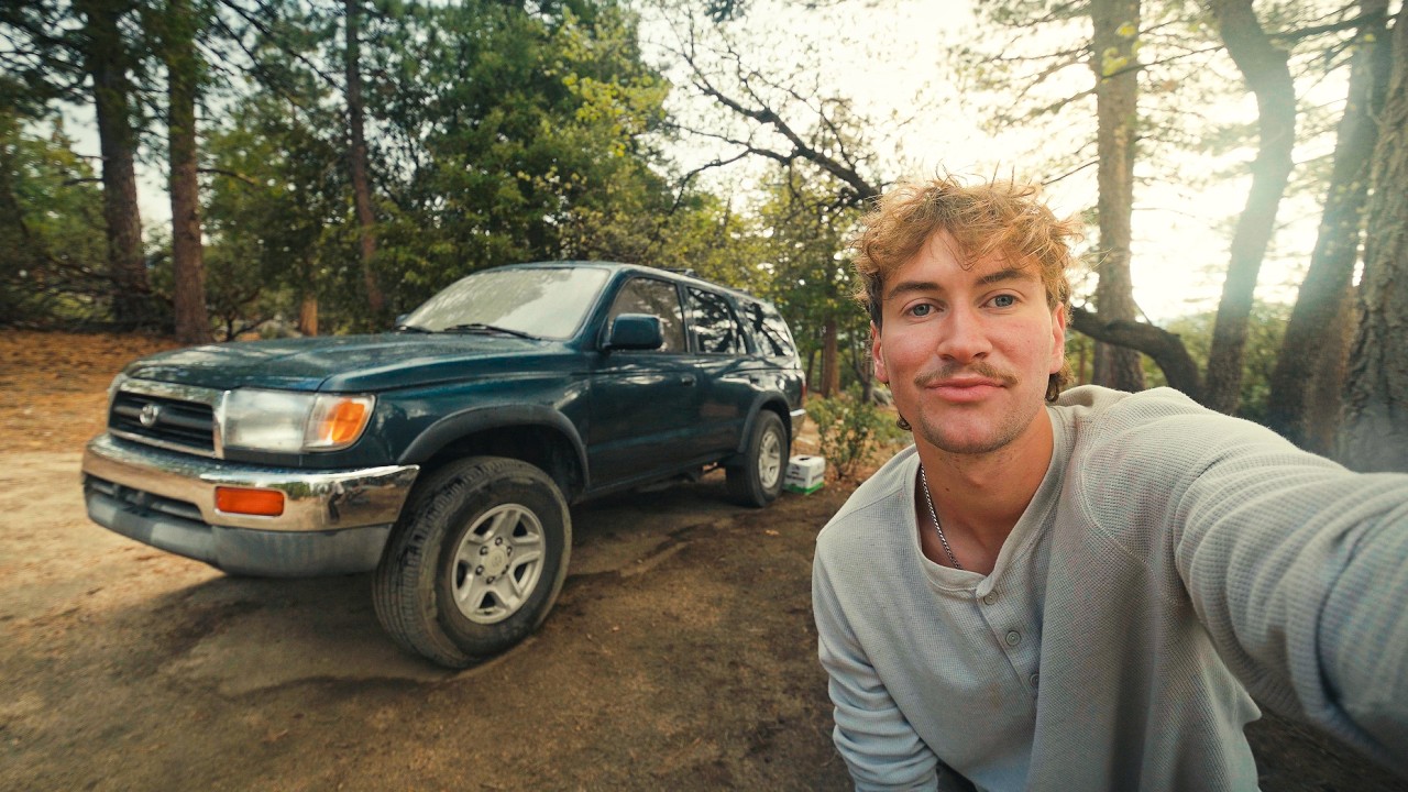 Taking a Break from College (solo truck camping)