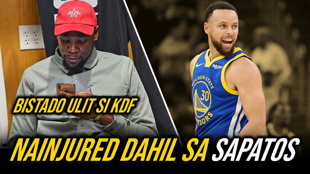 Kevin Durant BISTADO ulit na may Burner Account? | KAKAPALIT ng Sapatos ni Steph Nagkaroon ng Injury