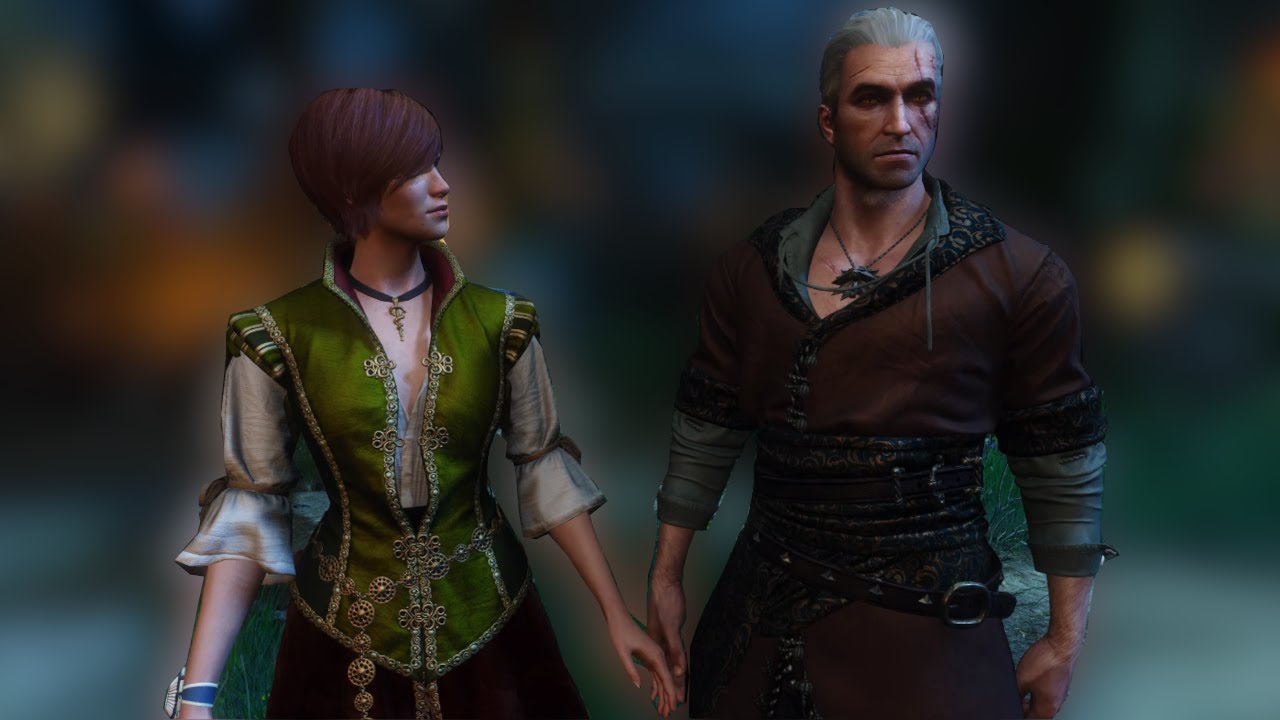 Geralt i Shani odnoszą się do swojej relacji z Wiedźmina 1 | Wiedźmin 3: Dziki Gon