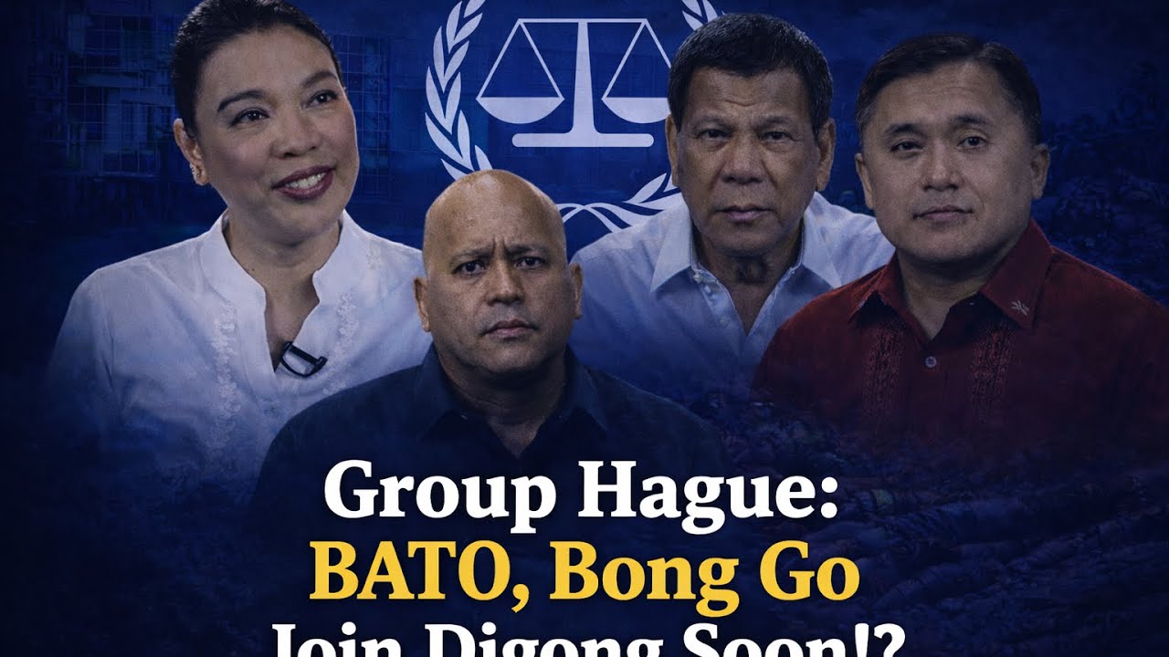 “BATO, BONG GO & DU39”: GROUP HAGUE SA ICC!?? 