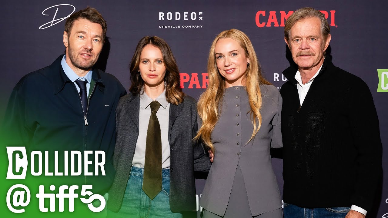 Kerry Condon, Joel Edgerton, William H. Macy & Felicity Jones - Train Dreams Interview