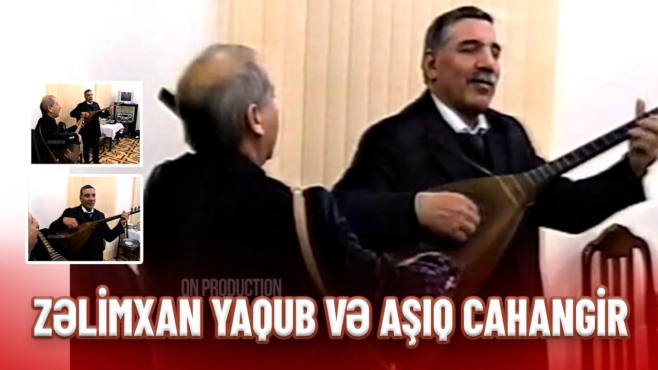 Zəlimxan Yaqub və Aşıq Cahangir - Sazda ifaları #zelimxanyaqub
