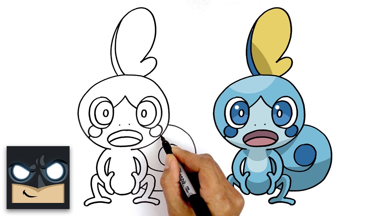 How To Draw Sobble | Pokemon Sword and Shield